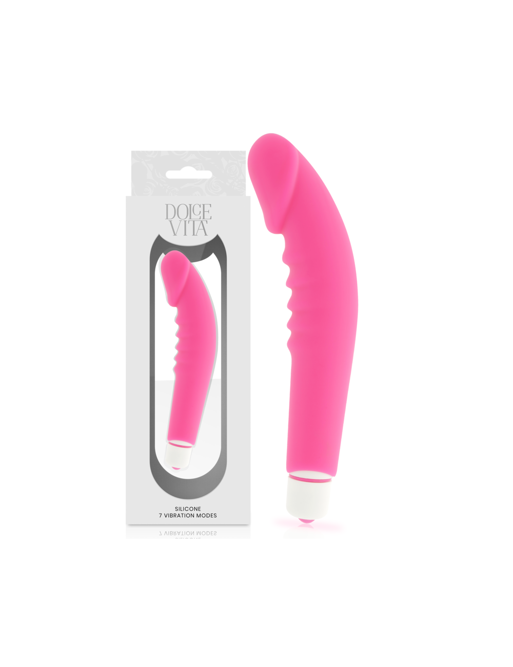 DOLCE VITA  REALISTIC PLEASURE PINK  SILICONE