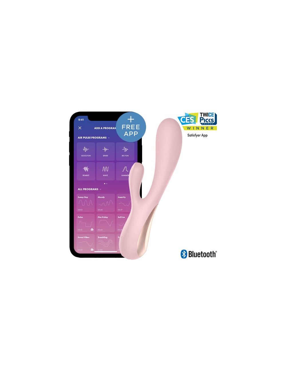 SATISFYER MONO FLEX PINK COM APP