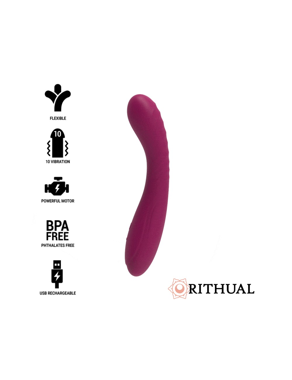 RITHUAL KRIYA ESTIMULADOR PUNTO-G RECARGABLE ORQUIDEA RITHUAL KRIYA ESTIMULADOR PUNTO-G RECARGABLE ORQUIDEA