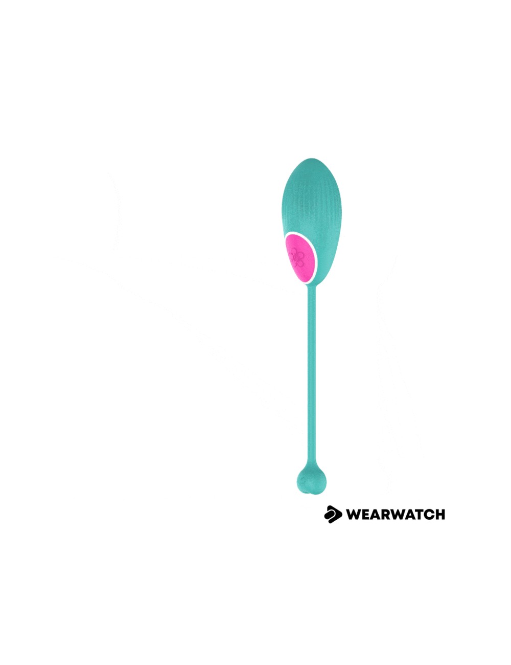 WEARWATCH EGG WIRELESS TECHNOLOGY WATCHME AQUAMARINE / SNOWY