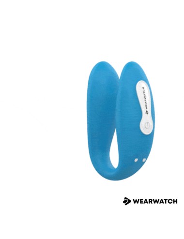 WEARWATCH DUAL PLEASURE WIRELESS TECHNOLOGY WATCHME INDIGO / AQUAMARINE