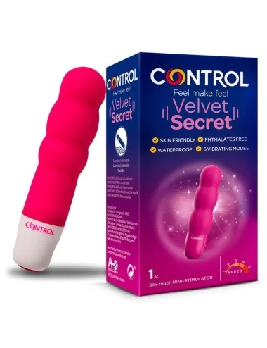 MINI ESTIMULADOR SECRETO DE CONTROLE DE VELUDO
