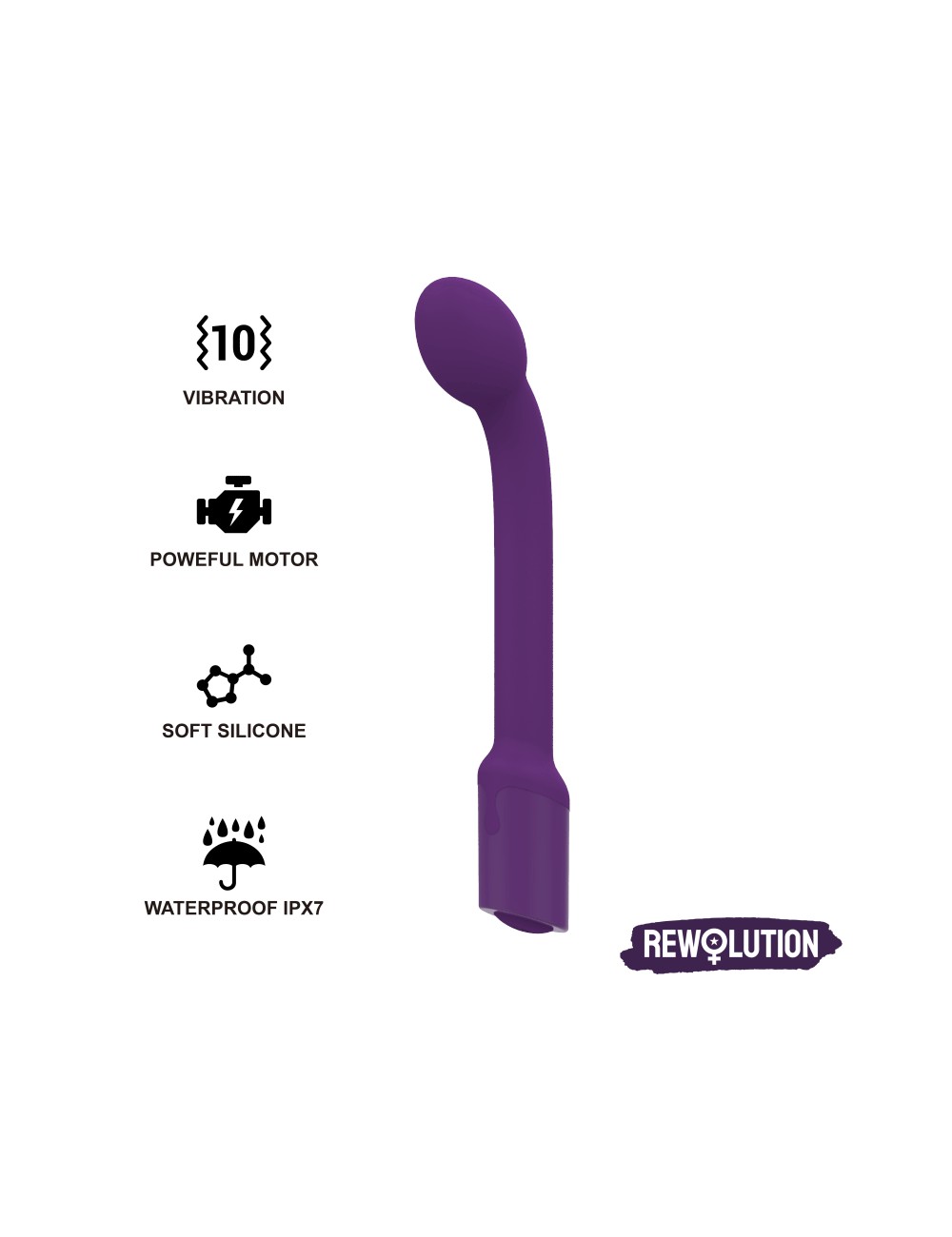 REWOLUTION REWOFLEX FLEXÍVEL VIBRADOR ESTIMULADOR DO PONTO G REWOLUTION REWOFLEX FLEXÍVEL VIBRADOR ESTIMULADOR DO PONTO G