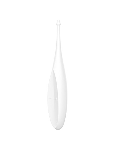 SATISFYER TWIRLING FUN TIP VIBRATOR - BRANCO