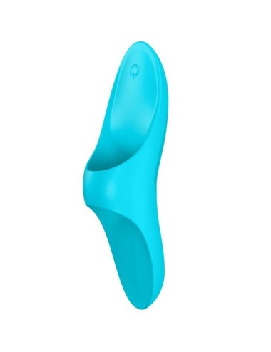 VIBRADOR DE DEDO SATISFYER TEASER - LUZ AZUL