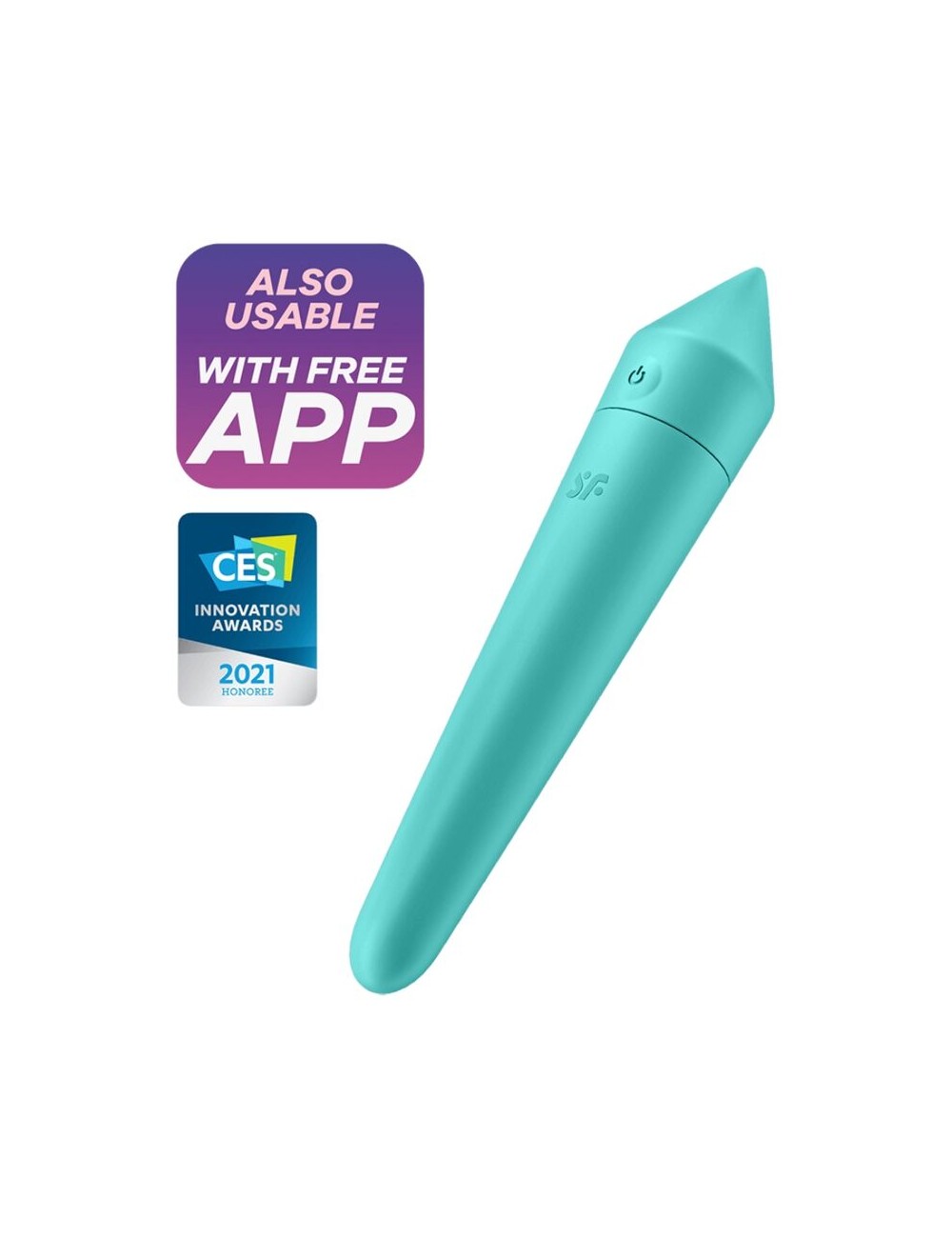 SATISFYER ULTRA POWER BULLET 8 - TURQUESA