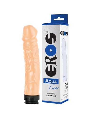 EROS AQUA FUN DILDO E LUBRIFICANTE À BASE DE ÁGUA