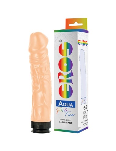 PRIDE - EROS AQUA LGBT PRIDE DILDO E LUBRIFICANTE À BASE DE ÁGUA