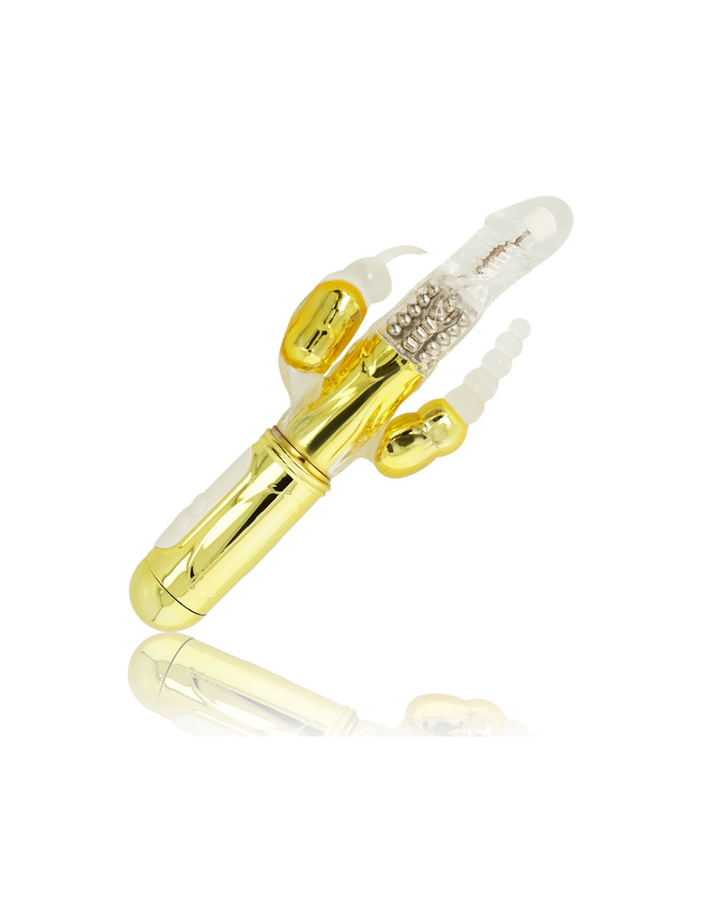 VIBRADOR MULTIFUNCIONAL OHMAMA - DOURADO