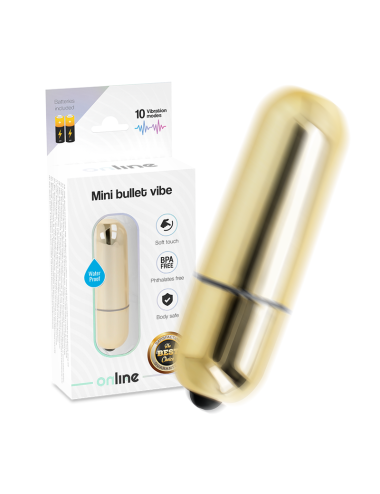 MINI BULLET VIBE ONLINE - DOURADO