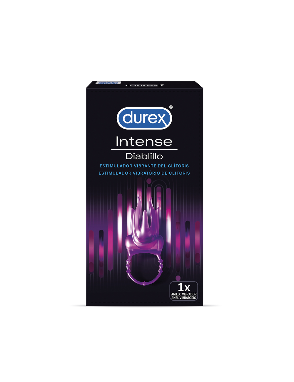 ANEL PÊNIS VIBRANTE DUREX INTENSE DIABILLO