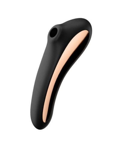 ESTIMULANTE CLIT DE BEIJO DUPLO SATISFYER - PRETO