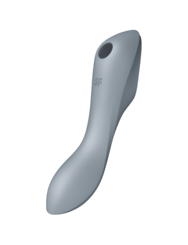 SATISFYER CURVY TRINITY 3 AIR PULSE VIBRADOR - CINZA