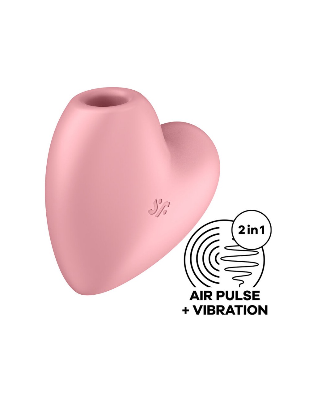 ESTIMULADOR E VIBRADOR CARDÍACO SATISFYER CUTIE - ROSA ESTIMULADOR E VIBRADOR CARDÍACO SATISFYER CUTIE - ROSA