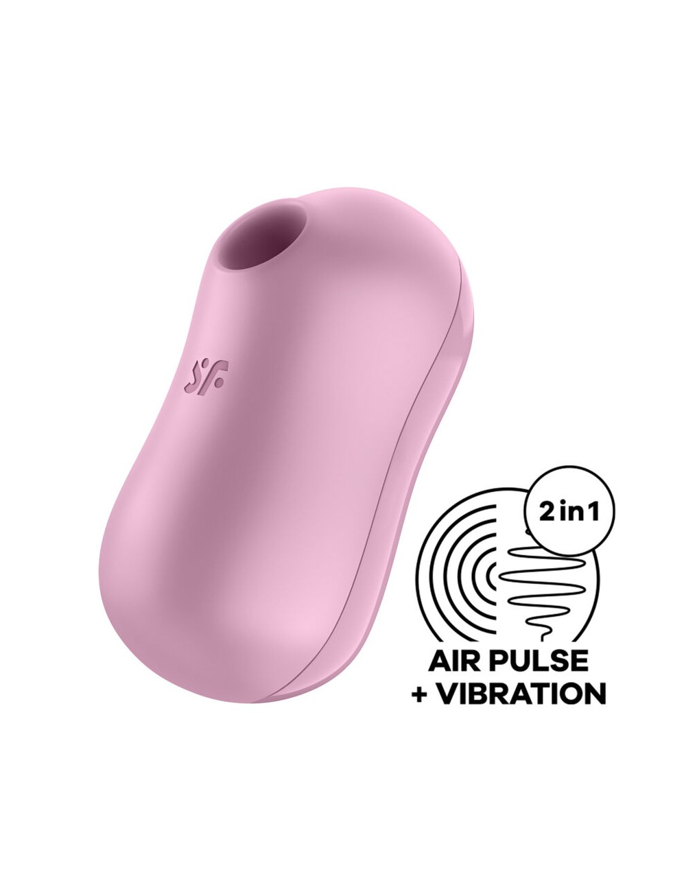 ESTIMULADOR E VIBRADOR DE ALGODÃO DOCE SATISFYER - LILAC ESTIMULADOR E VIBRADOR DE ALGODÃO DOCE SATISFYER - LILAC