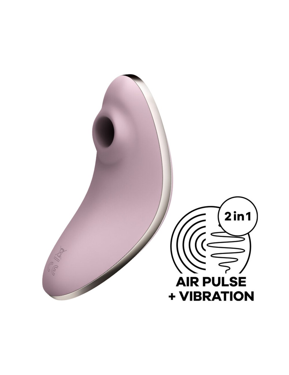 SATISFYER VULVA LOVER 1 ESTIMULADOR E VIBRADOR DE PULSO DE AR - VIOLETA SATISFYER VULVA LOVER 1 ESTIMULADOR E VIBRADOR DE PULSO DE AR - VIOLETA