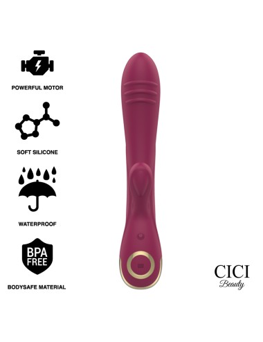 CICI BEAUTY PREMIUM SILICONE COELHO VIBRADOR