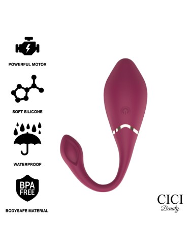 CONTROLE REMOTO CICI BEAUTY PREMIUM SILICONE EGG VIBRADOR