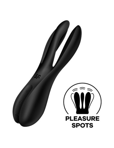 VIBRADOR SATISFYER THREESOME 2 - PRETO