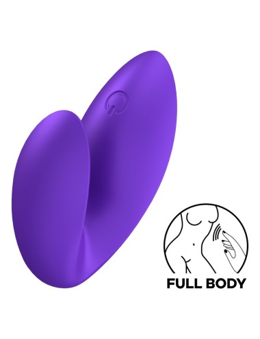 VIBRADOR DE DEDO SATISFYER LOVE RIOT - ROXO