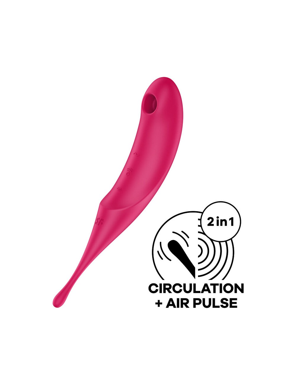 ESTIMULADOR E VIBRADOR SATISFYER TWIRLING PRO AIR PULSE - VERMELHO ESTIMULADOR E VIBRADOR SATISFYER TWIRLING PRO AIR PULSE - VERMELHO