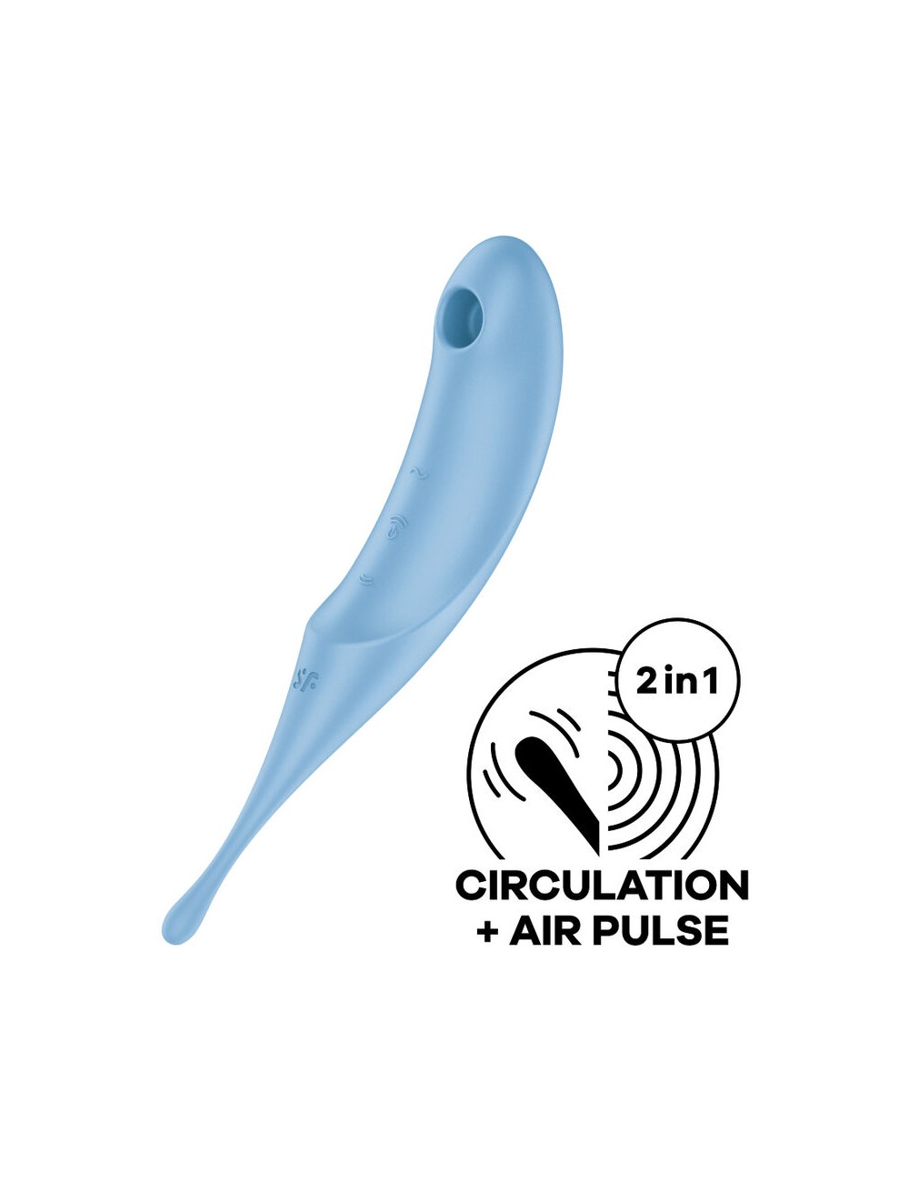 ESTIMULADOR E VIBRADOR SATISFYER TWIRLING PRO AIR PULSE - AZUL ESTIMULADOR E VIBRADOR SATISFYER TWIRLING PRO AIR PULSE - AZUL