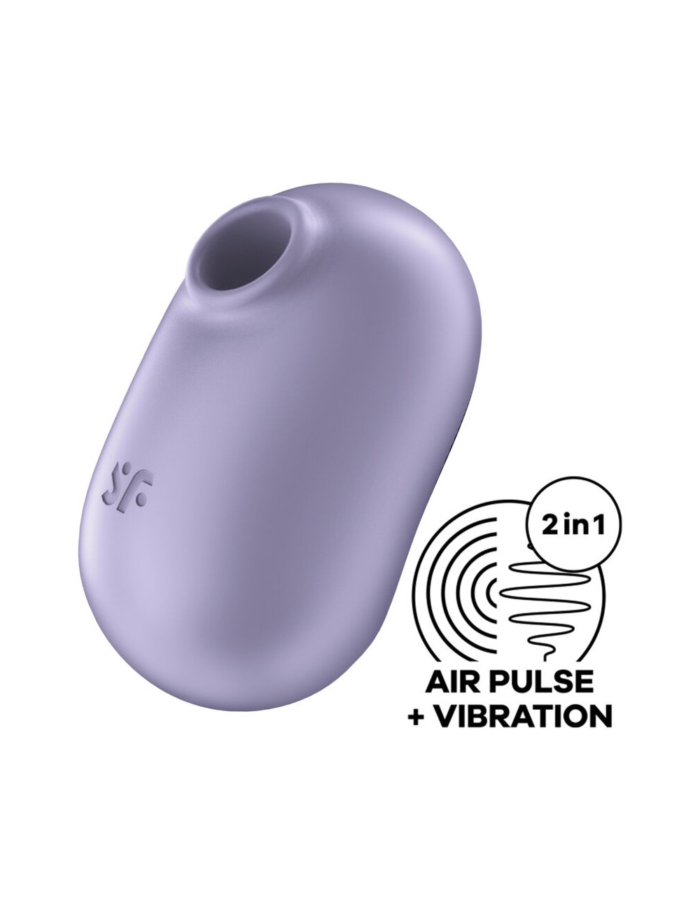 VIBRADOR E ESTIMULADOR DE PULSO DE AR DUPLO SATISFYER PRO TO GO 2 - VIOLETA VIBRADOR E ESTIMULADOR DE PULSO DE AR DUPLO SATISFYER PRO TO GO 2 - VIOLETA