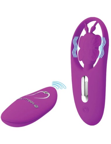 CONTROLE REMOTO DE BORBOLETA DANÇANTE BONITA - ROXO