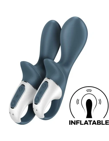 SATISFYER - AIR PUMP BOOTY 2 CINZA ESCURO