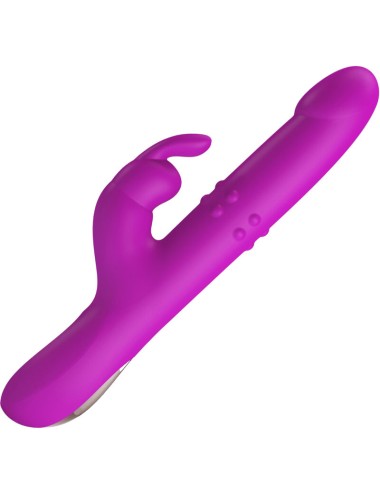 PRETTY LOVE - REESE ROTATING VIBRATOR ROXO