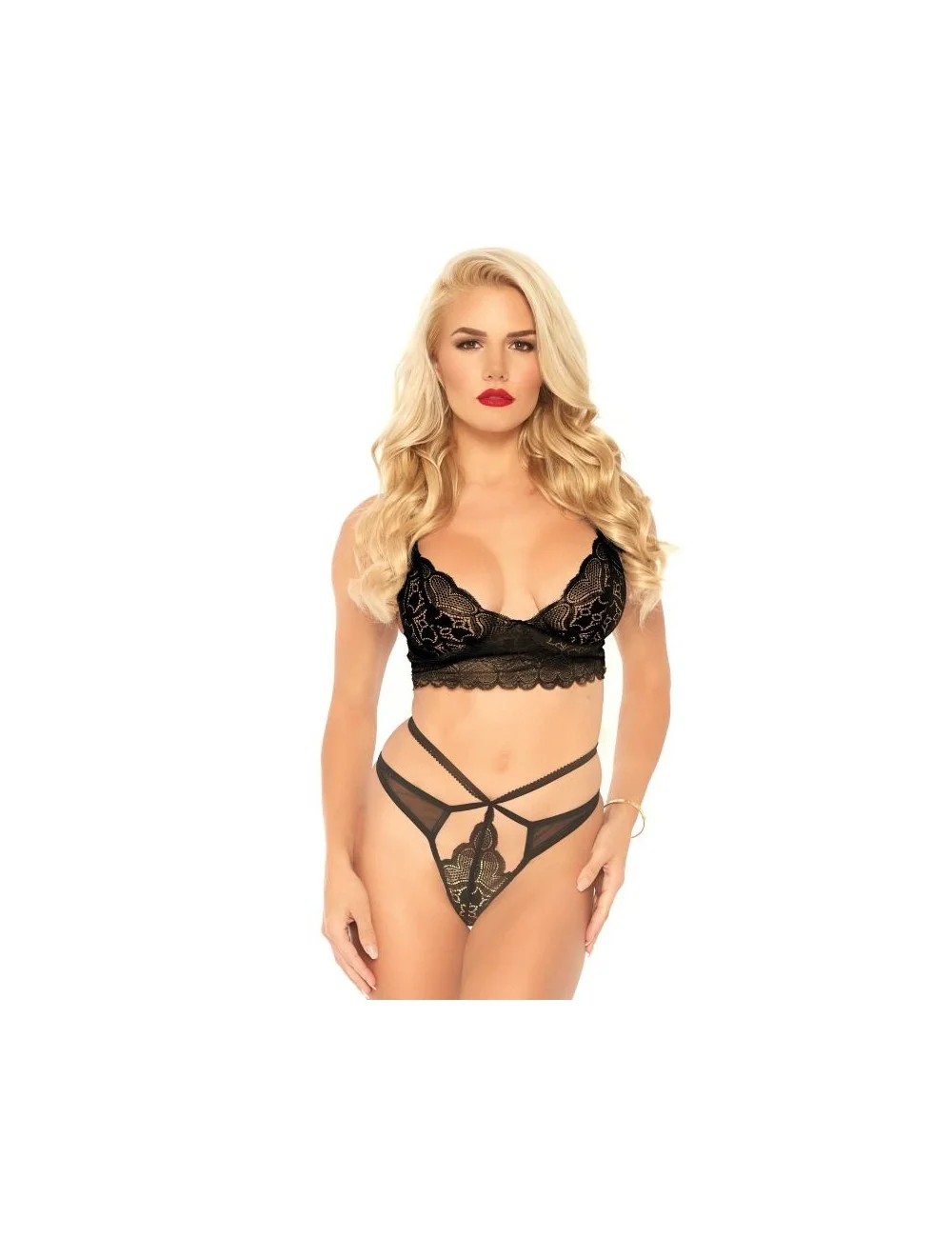 CONJUNTO PERNA AVENIDA 2 PEÇAS CORTE STRAPPY G STRING M/L