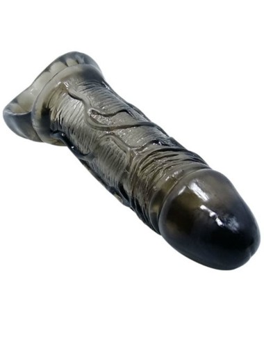 BAILE - BAINHA DE EXTENSO DE PÊNIS COM ALA PARA TESTÍCULOS 11.5 CM