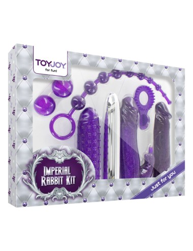 KIT DE COELHO TOYJOY IMPERIAL - ROXO