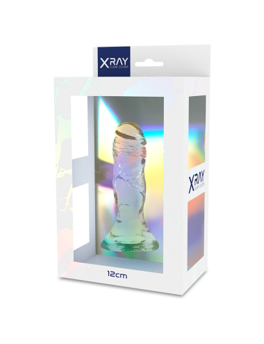 XRAY CLEAR DILDO TRANSPARENTE 12CM X 2.6CM