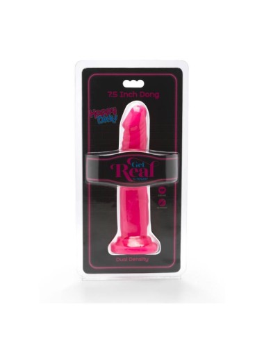 Caia na Real - HAPPY DICKS DONG 19 CM ROSA