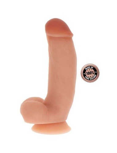 CAIA NA REAL - DILDO DE SILICONE 18 CM W BOLAS PELE