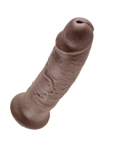 KING COCK - 10 DILDO MARROM 25.4 CM