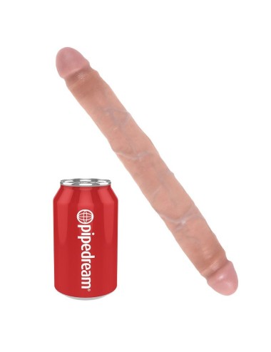 KING COCK SLIM DOUBLE DILDO