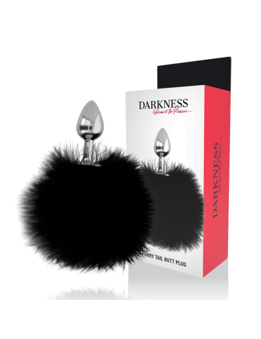 DARKNESS EXTRA FEEL BUNNY TAIL BUTTPLUG  7CM