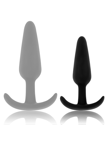 OHMAMA - PLUG ANAL DE SILICONE COM CABO PEQUENO