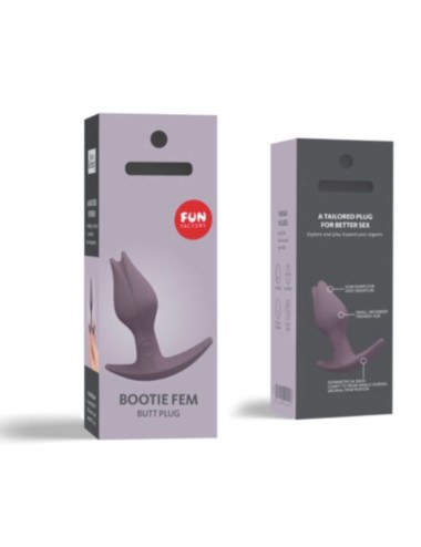 FUN FACTORY - BOOTIE FEM FEMININO BUTT ANAL PLUG DARK TAUP