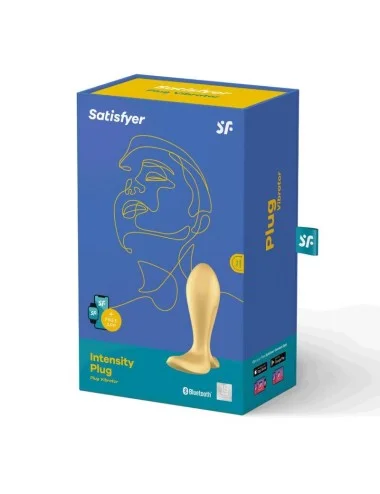 SATISFYER INTENSITY PLUG - ROXO