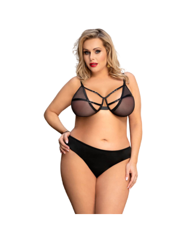 QUEEN LINGERIE - CONJUNTO DUAS PEAS S/M