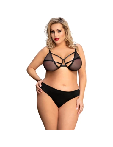 QUEEN LINGERIE - CONJUNTO DUAS PEAS S/M