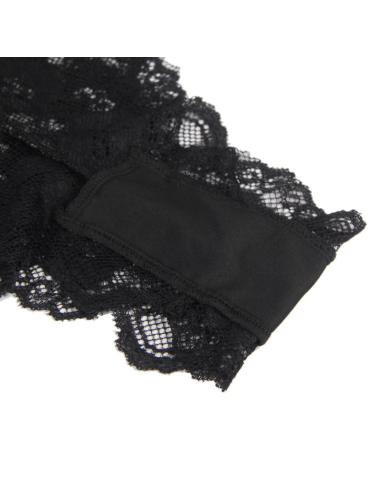 QUEEN LINGERIE - LOW LOW LACE TEDDY L/XL