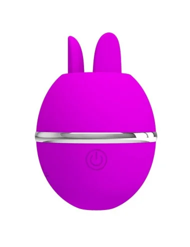 PRETTY LOVE - VIBRADOR DE SILICONE REDONDO ROXO BOLA GEMINI