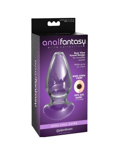 ANAL FANTASY ELITE COLLECTION -DILATOR DE CRISTAL ANAL GAPER TAMANHO L