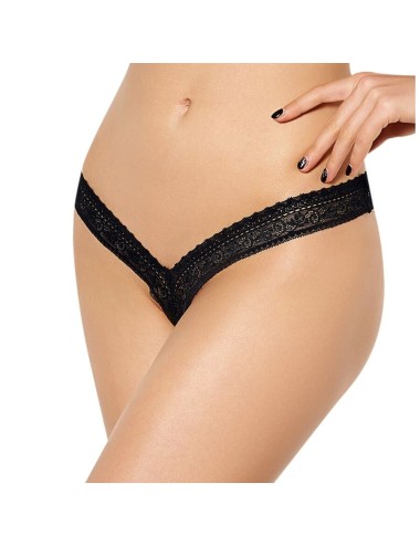 QUEEN LINGERIE - TANGA V TAMANHO S/M