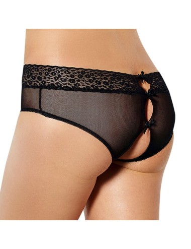 QUEEN LINGERIE - CALCINHA COM ABERTURA NAS COSTAS S/M