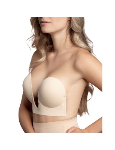 BYE-BRA - SUTI SEM ALAS EN U BEIGE COPO A